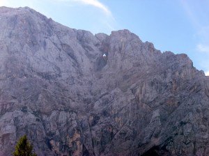 the hole in the mountain