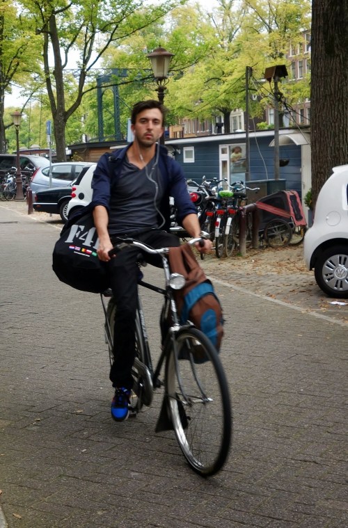 carrying lots of bags