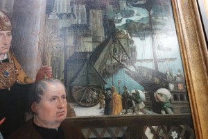 the crane! in a picture at the Groeninge